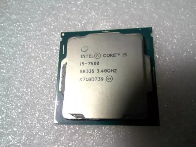 Intel Core i5-7500 SR335 Quad-Core 3.4GHz 6MB Socket 1151 Desktop Processor