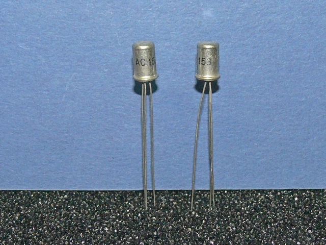 AC153 GERMANIUM TRANSISTOR PNP by SIEMENS Vintage 2 Piece Lot £6.72 ...