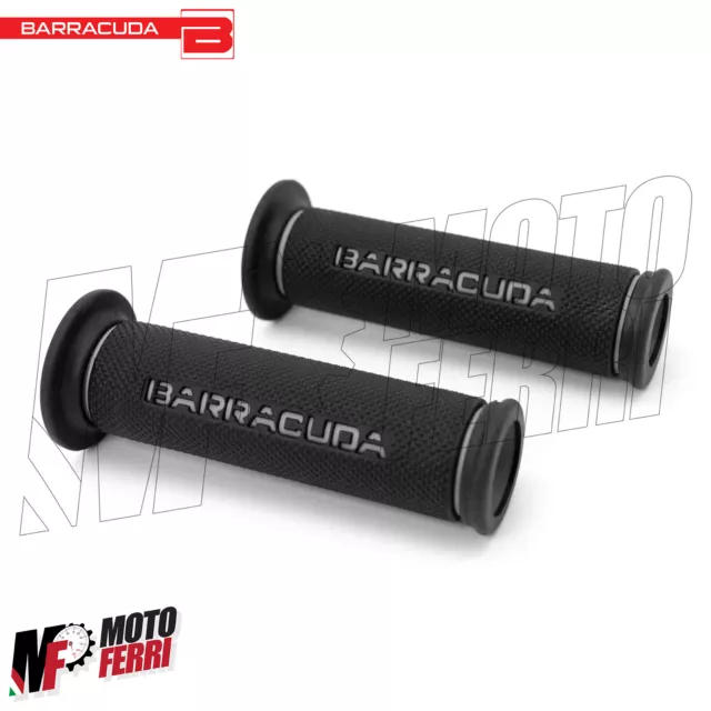 MF5342 - Handgriffe BARRACUDA Racing Schwarz/Grau Universale Moto Ducati Honda 3