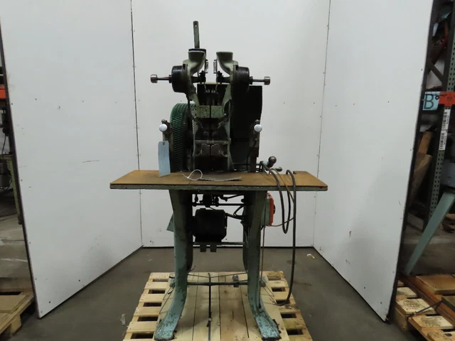 Milford Model 5500 1/3Hp 208-460V Double Headed Self Piercing 1/8"Rivet Machine