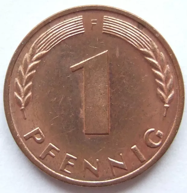 Moneta Rfg 1 Pfennig 1950 F IN Extremely fine Di Proof