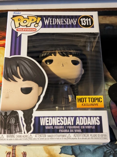 Funko Pop Wednesday Addams (Metallic) #1311 Hot Topic Exclusive