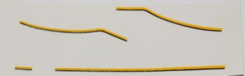WRENN Hornby Dublo Stanier CITY boiler band lining transfers for BR & LMS maroon