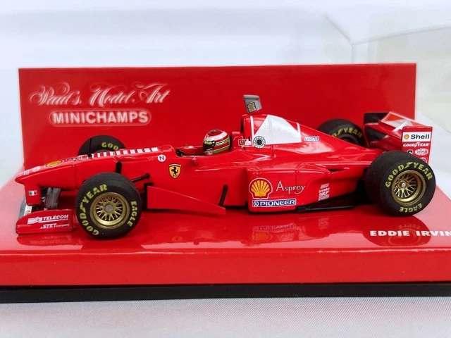 MINICHAMPS 1:43 FERRARI F310B E. Irvine $28.27 - PicClick CA