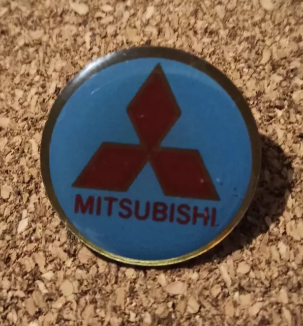 Pin's Mitsubishi Motors Auto Voiture Logo Sigle Emblème Vintage Pins Epinglette