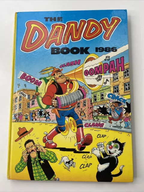 THE DANDY ANNUAL 1986 - Desperate Dan /  Korky the Cat  - EXCELLENT CONDITION