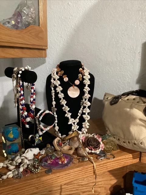 Vintage~Now Costume Jewelry Lot-Beach~Tropical Island~Cruise Party Themes