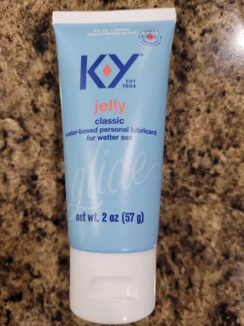 K-Y Jelly Water Based Lubricant Exp2025 Sealed Cap