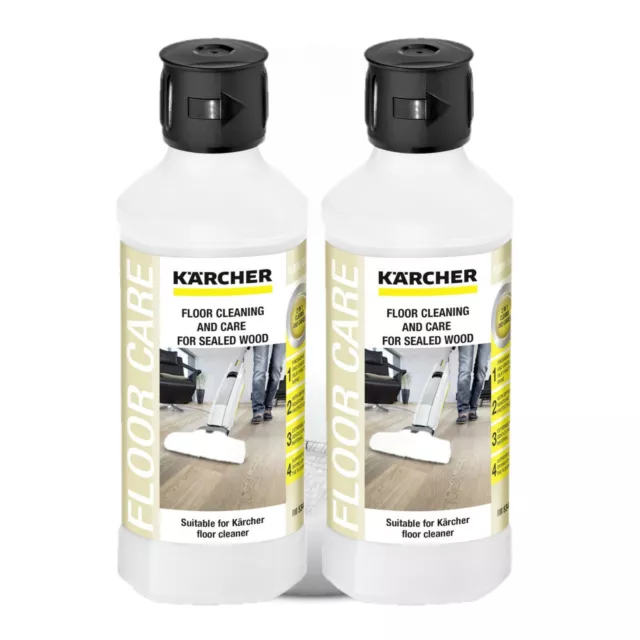 Karcher RM534 FC5 Sealed Wood Floor Cleaning Detergent 6.295-941.0  X 2-500ml