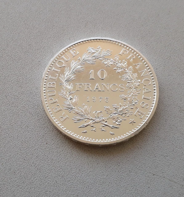 10 Francs Hercule Argent 1973 SPL - FDC