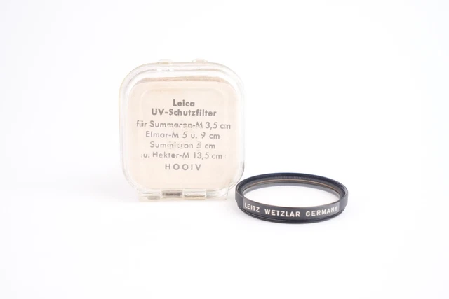 Filtre UV Leitz Wetzlar Série VI - Ancien Filtre UV Pour Objectif Leica (occasion)