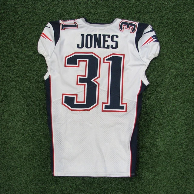 2019 Jonathan Jones Game Worn White New England Patriots Jersey 2019 Jonathan Jones Game Worn White New England Patriots Jersey