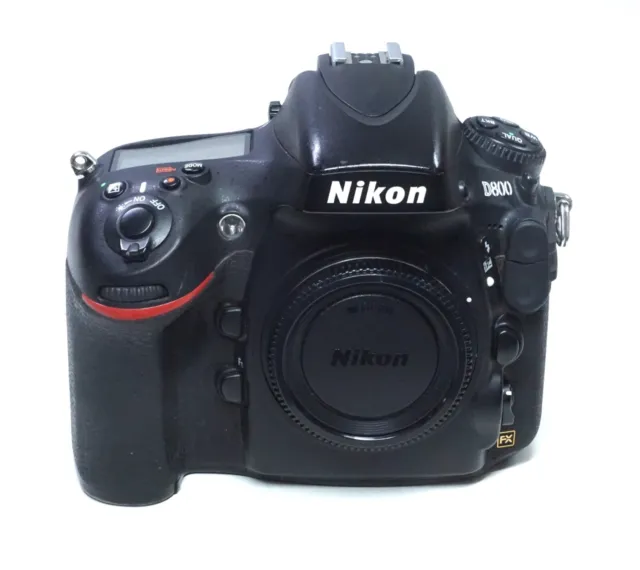 Nikon D800 36.3MP Digital SLR Camera Body (No Lens/Battery) *untested