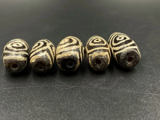Old Ancient Antique Pyu city states cultures Bead from Burma 3