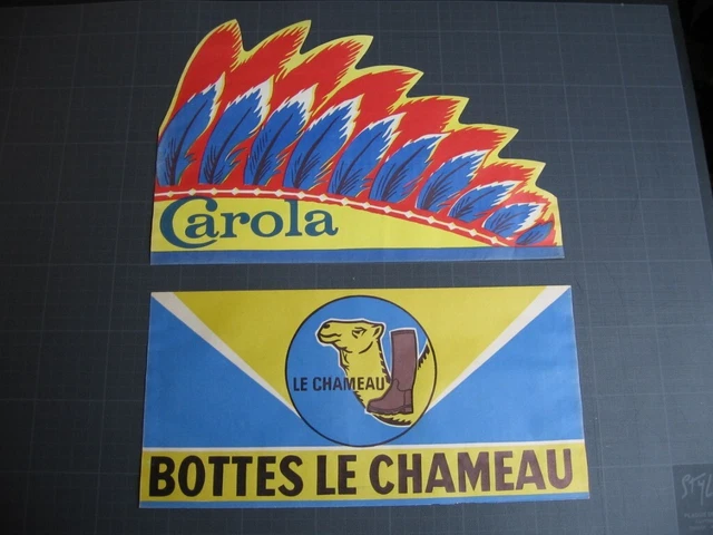 Lot De 7 Chapeaux Papier Publicitaires Tour De France – Cyclisme – Vintage France