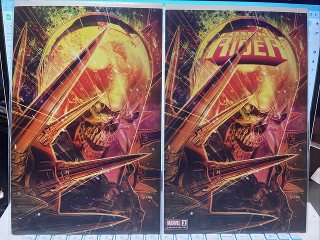 Cosmic Ghost Rider #1 Exclusive John Giang Trade Dress And Virgin Variant Cover
