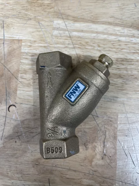 Fnw B509 150S 250 Wog Npt Brass Y-Filter Y-Strainer