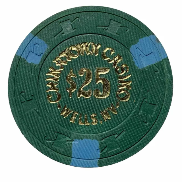Chinatown Casino Wells NV $25 Chip 1984