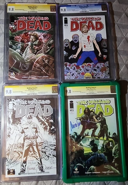 The Walking Dead Mixed Lot of Four Comics