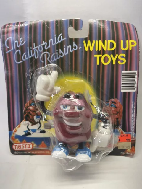 1987 The California Raisins Wind Up Toy Collectible Toy NIB MIB