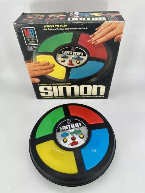 Vintage Simon Game 1978 Milton Bradley w/ Original Box (Read Desc)
