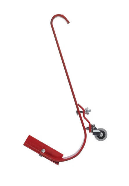 Qualcraft 2481 Steel Powder-Coated Weather-Resistant Ladder Hook