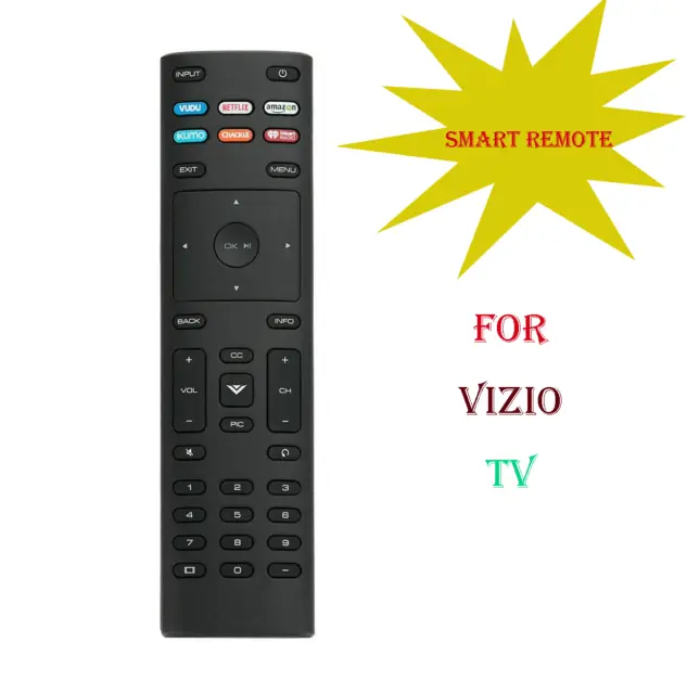 Remote Control Replace For VIZIO Smart TV E65U-D3 E70-D3 E70-E3 E70-F3 E70U-D3