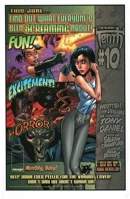 Image Comics The Tenth Comic Book Issue #9 (1997, 2nd Series) High Grade Horror 2