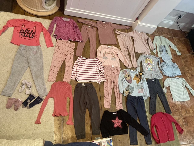 Pacchetto vestiti per bambine 3-4 anni, 19 pezzi, primavera/autunno