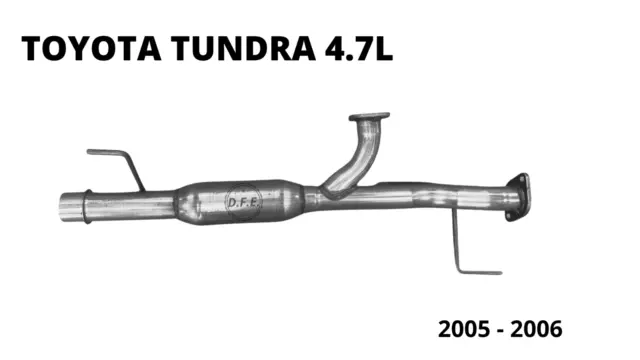 Exhaust Resonator 2005 2006 Toyota Tundra 4.7L