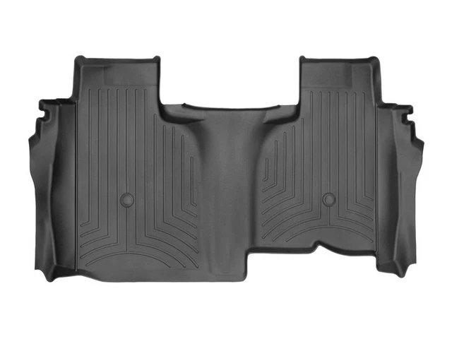WeatherTech 4414362 Rear Floor Liners Black  Chevy Silverado 1500 2019+