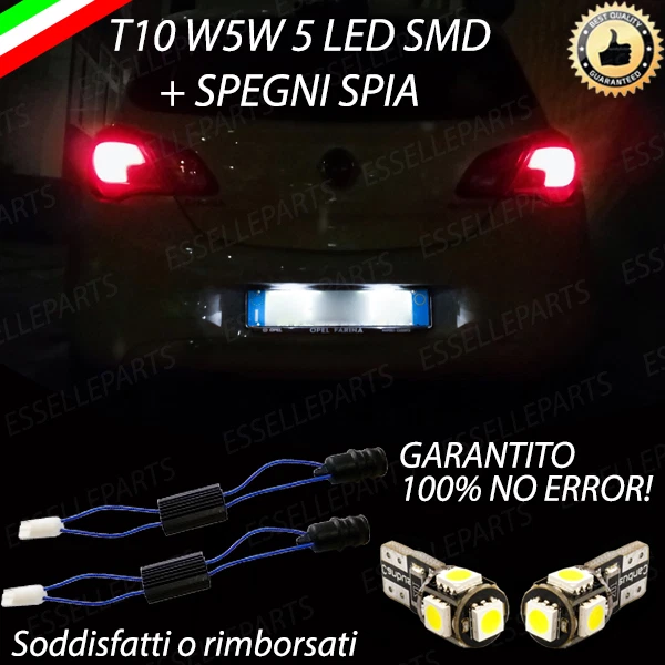 Luce Targa LED Per Fiat Croma 2005 - 2010: W5W X-Tee - Foto 3