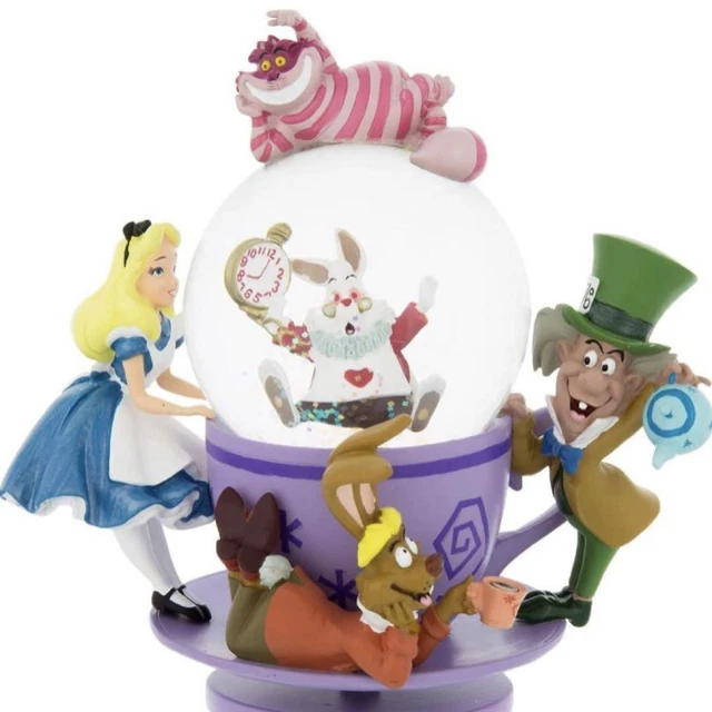Alice In Wonderland Snow Globe Disney Enesco