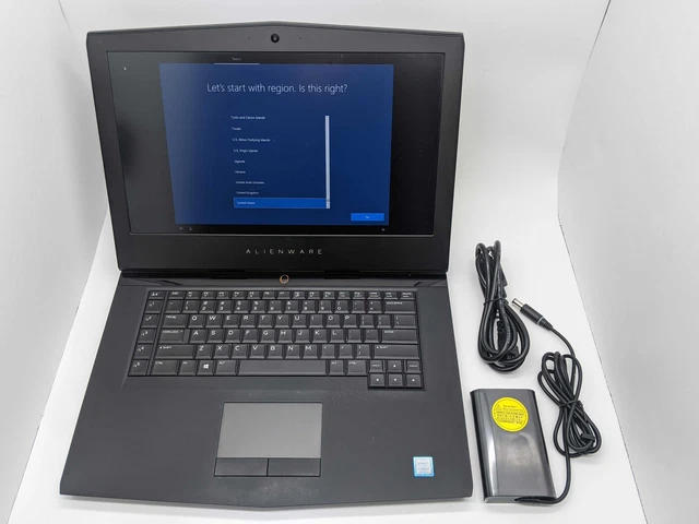 Dell ALIENWARE 15 R4 15.6" UHD 4K I7-8750H 1TB SSD 16GB W10 GeForce GTX 1070