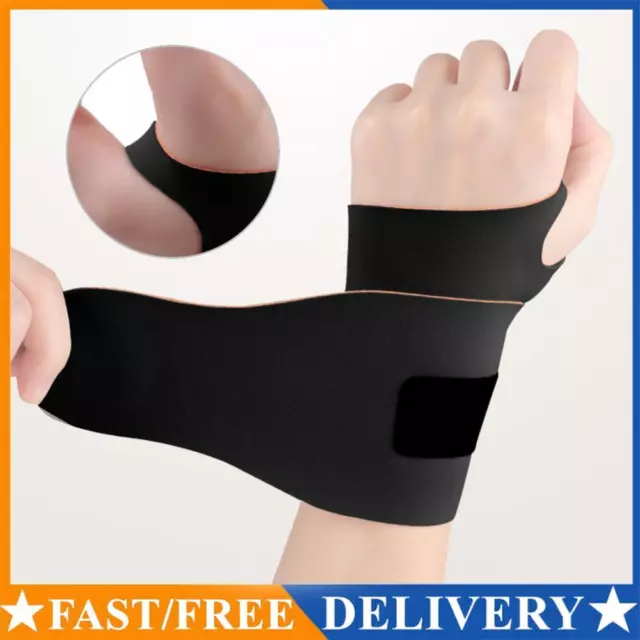 Thin Compression Wrist Guard Wrist Wrap Breathable Hand Protector for Exercise A