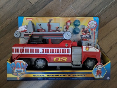 marshall transforming city firetruck