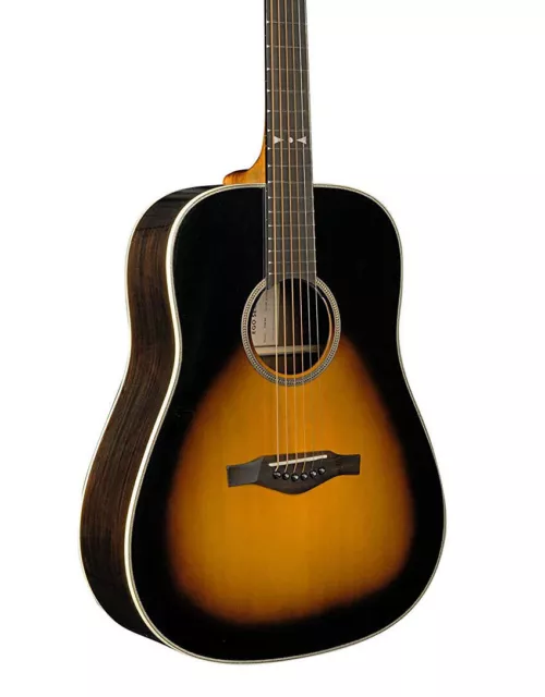 Eko EGO Star Vintage Sunburst Fichte Top Dreadnought Elektro-Akustikgitarre 2