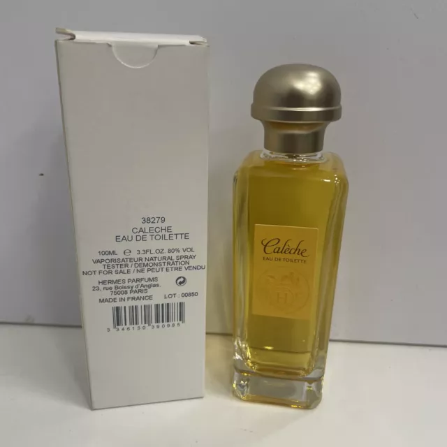 Hermes Caleche Eau De Toilette Spray 3.3 Oz / 100ml  As Shown In White Box