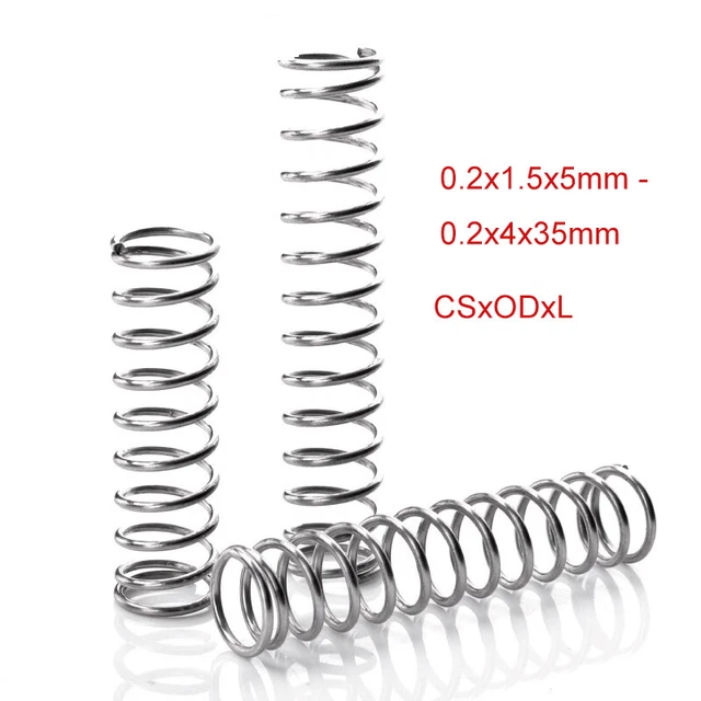 Y-shaped Compression Spring(Stainless Steel)Various Size 1.5mm-4mm Diameter
