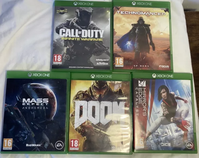 Xbox One Games Bundle Of 5