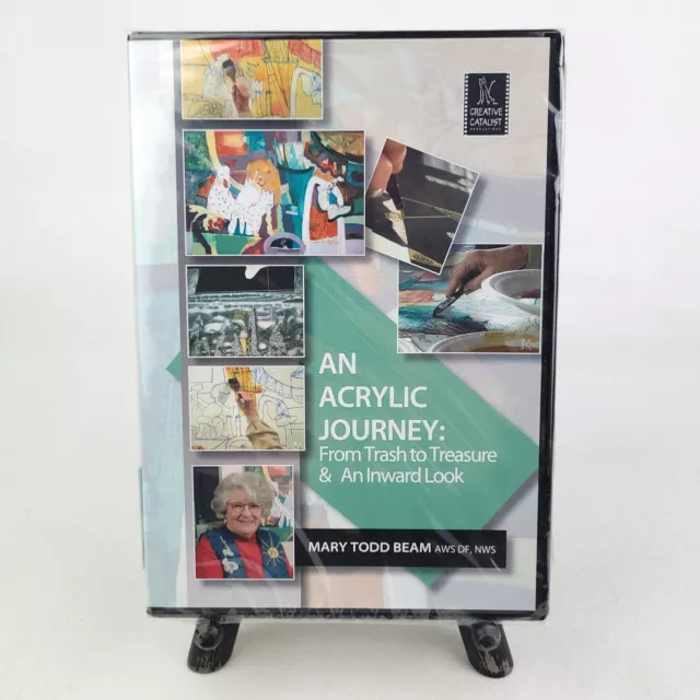 An Acrylic Journey, Mary Todd Beam Creative Catalyst DVD Workshop NEW SEALED