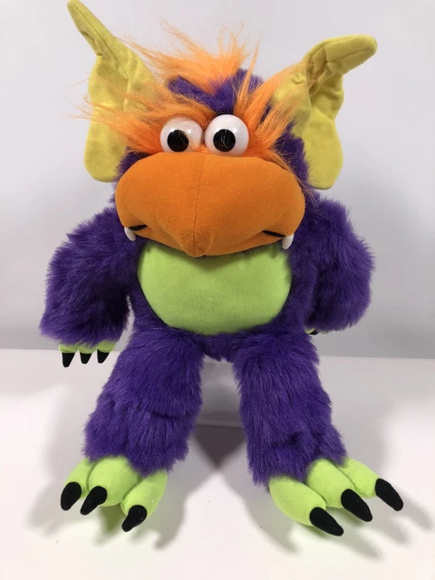JOEY THE MONSTER Interactive Talking Soft Toy Fluffy Plush