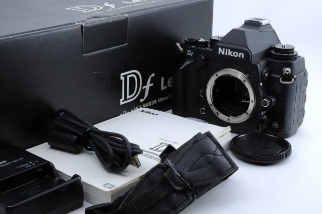 Nikon Df 16.2MP DSLR Black Camera Body [Near MINT W/Box] SC:31294 From Japan.
