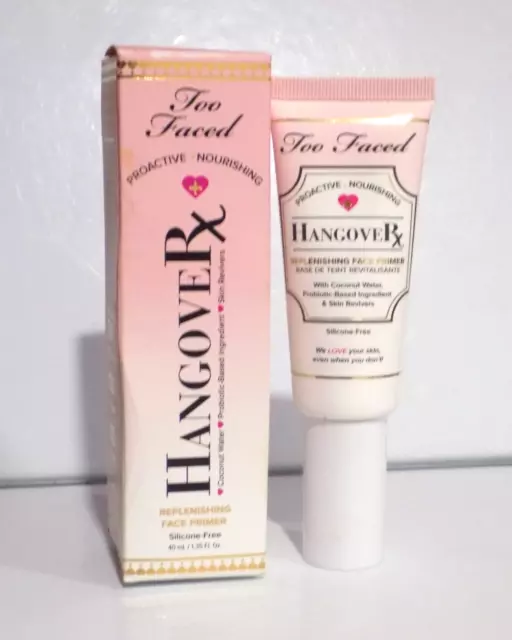 ¡NUEVO!~Primer facial de reposición Too Faced Hangover RX - 1,35 fl oz.