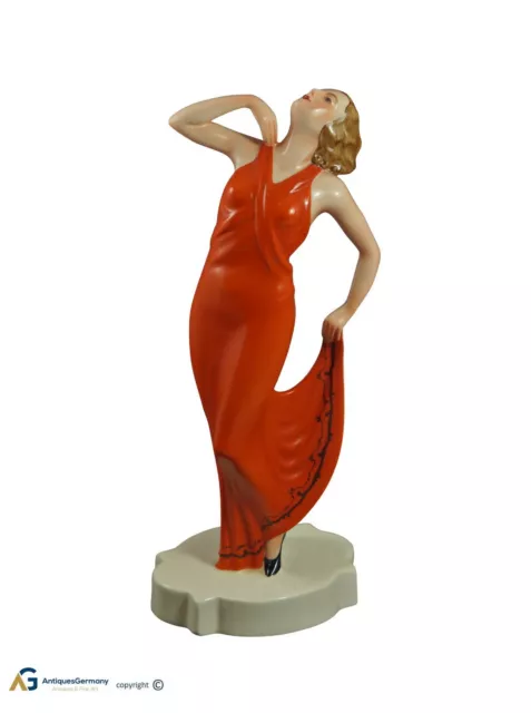 Art Deco Female Dancer - Ceramics - Ditmar urbach (#12825) Art Deco Female Dancer - Ceramics - Ditmar urbach (#12825)