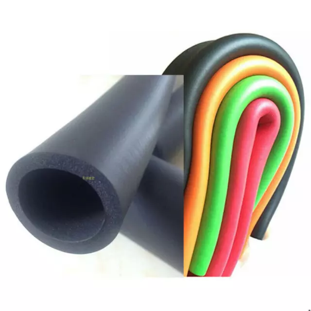 1M Thermal Insulation Pipe Sponge Foam Handle Bars Rubber Tube Fitness Equipment