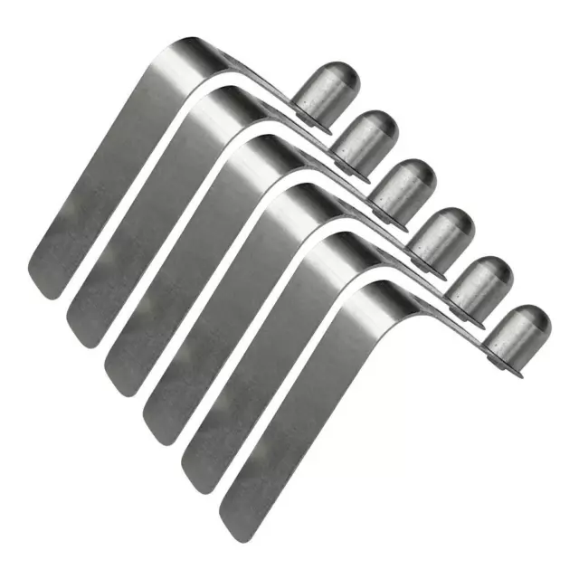6 Pièces Clips de Bouton-Pression de Ressort de Tente de Pagaie de Kayak pour