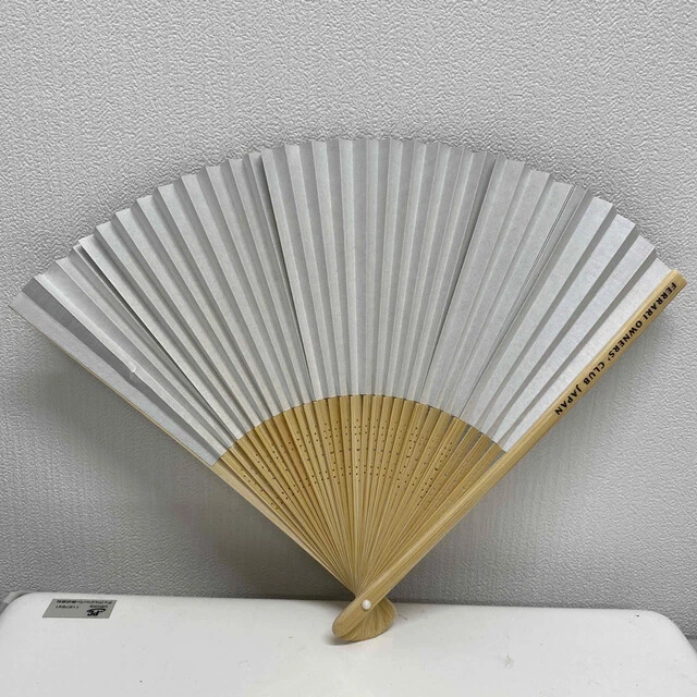 Ferrari Owner's club Japan and HK double name folding fan 30pcs limited Rare New 2