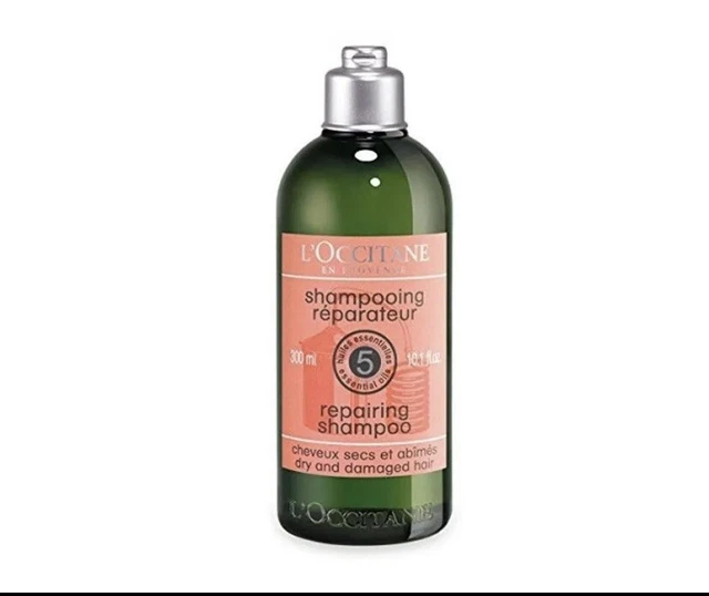 Champú reparador L'Occitane 5 aceites esenciales 10,1 fl oz