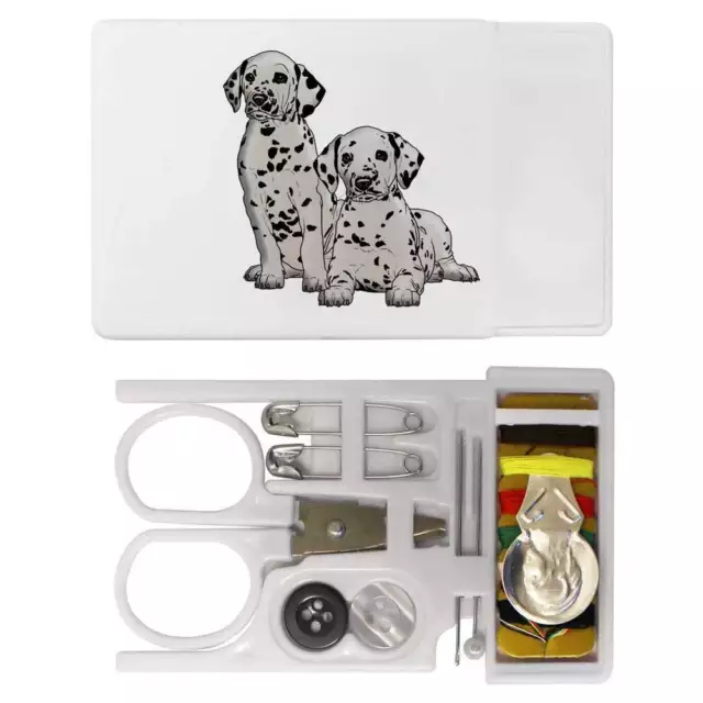 'Dalmatian Puppies' Mini Travel Sewing Kit (SE00016732)